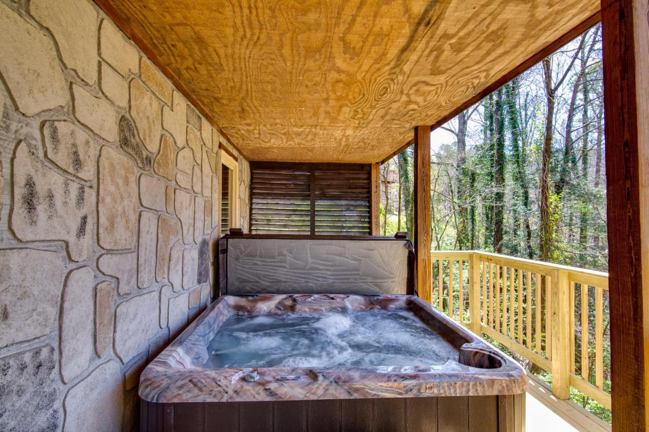 North Ridge Place Brand New Log Cabin With Hot Tub Great Location Sevierville Extérieur photo